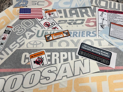 UNIVERSAL-SAFETY KIT USA-SAFETY DECALS
