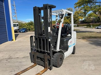 NISSAN UNICARRIERS-MAP1F2A25LV-DECAL KIT (WHITE)